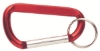 Carabiners With Keyring - Carakeyr red